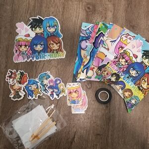 Krew Cake Toppers And Birthday Banner